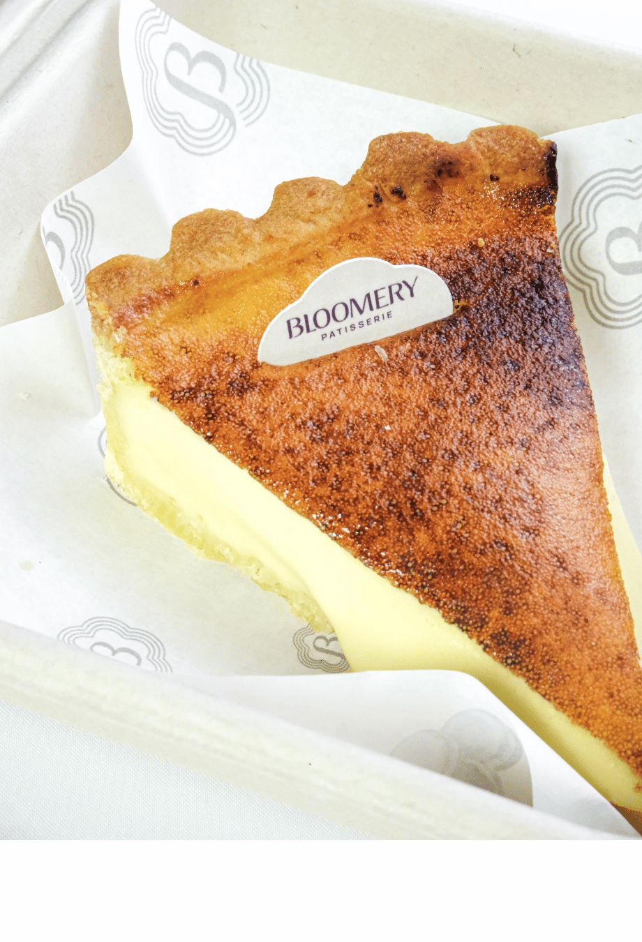 Cheese Tart Slice